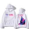 TV Girl Hoodeds With Hooded Harajuku Casual Retro Sweatshirt for Autumn/Winter Fleece Clothing Sudaderas Hoody