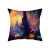 Pumpkin Kitten Throw Pillow Cover Halloween Theme Series Throw Pillow Cover Sofa Chair Bed Cushion Cover Home Decor