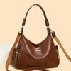 Luxury Leather Bags for Women  Large Capacity  High-quality Casual Bags  Soft Women's Shoulder Bags  New