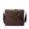 Men's Bag, Flip-top Single-shoulder Bag, Fashionable Men's Crossbody Bag, Horizontal Casual Computer Briefcase, Printed Checkered Business Bag