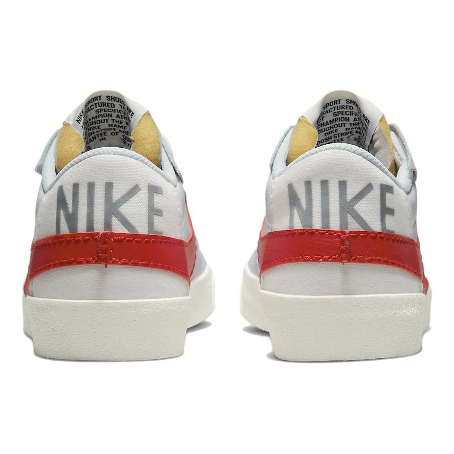 Nike Blazer Low 77 Jumbo White University Red Men Sneakers Photon-Dust Light-Smoke-Grey DQ8769-100