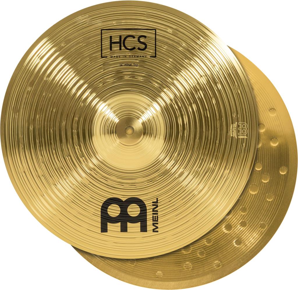 MEINL HCS Series Cymbal Hihat Pair HCS14H Hi-hat 14" []
