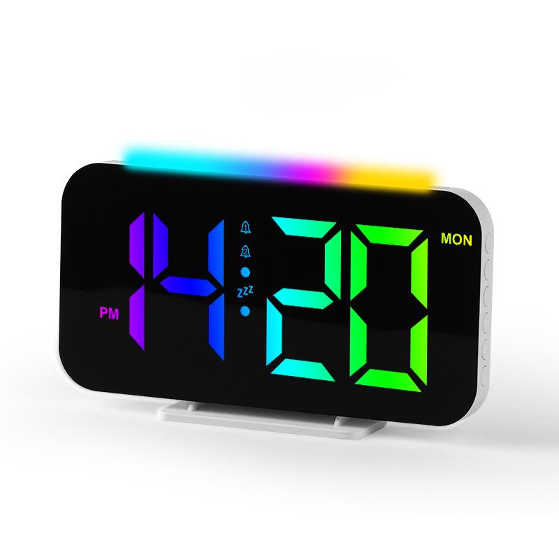 Simple Clock Lights Electronic Clock Ambient Light Electronic Clock Multi Function Alarm Clock