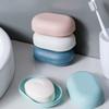 Пластиковая коробка для мыла для душа с крышками для путешествий, портативная маленькая подставка для мыла, держатель для хранения тарелки, домашний контейнер для мыла