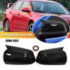 For For Mitsubishi Lancer X 10 EX EVO 2008-2016 Car Sticker Rearview Side Mirror Cover Wing Cap Exterior Rear View Case Trim