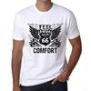 Men’s Vintage Tee Shirt Graphic T Shirt Feel The Comfort White