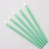 50pack Disposable Nylon Fiber Lip Brush Lipstick Wand Clean Applicator Lip Gloss Brush Cosmetic Women Make, 50 Pieces, 01 Green