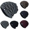 Men Women Warm Thermal Soft Ski Cap Beanie Hat Skullies Hat Knitted Cap