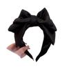 Fashion Black Bow Head Band Big Size 3D Hair Hoop Women Elegant Barrettes Headwear Girls Hair Accessories