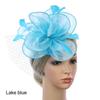 Hat Royal Ascot Race Wedding Fascinator Hats Headwear Cocktail Tea Party Feather Flower Headband