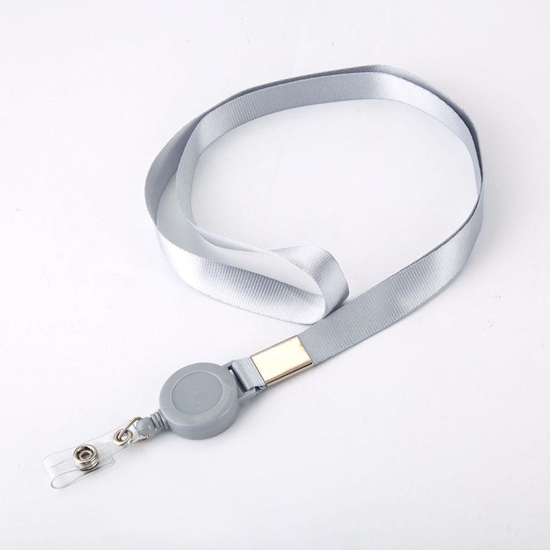 Cute Cartoon Retractable Badge Reels Lovely Animal Floral Fruit ID Card Lanyards Badge Holder Office Accessories School Supplies