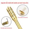 Full Copper Moxibustion Massage Stick with Mugwort for Point Fomentation