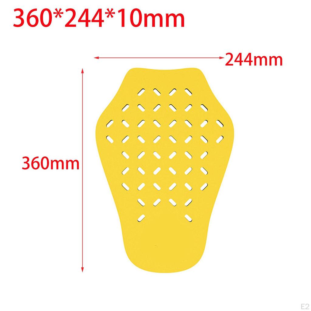 5 Pieces Armor Pads Body ,EVA Breathable Motorcycle Protector Insert for Jackets