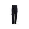 Solid Color Mid-Calf Comfortable Breathable Casual Pants Men Bottoms Black GN0777