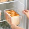 Bread Container Storage Box Kitchen Dispenser Bread Boxes Baking Bread Cake Containers Airtight Box Refrigerator Clear Kitchen
