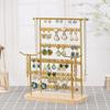 Earring Display Stand Jewelry Storage Rack Home Vanity Organizer Multipurpose Holder