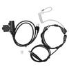 U94 PTT Adapter Hands Free Push To Talk Military Adapter Cable with Throat Mic Earpiece for Alan