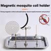New1/5Pcs Magnetic Mosquito Coil Holder Creative Mosquito Coil Holder Repellent Incenses Rack Home Accessories