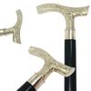 Walking Stick Nickel Finish Royal Navy Style Designer Handle Handmade Perfect Walking Stick
