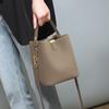 Bag Women'S Bucket Bag Large Capacity Leather Women'S Bag Versatile Shoulder Bag Commuter Handbag