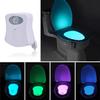 HOOME Toilet Light LED Night Light for WC/ Bathroom/Sink, Motion Sensor Lighting with 8 Color Changes
