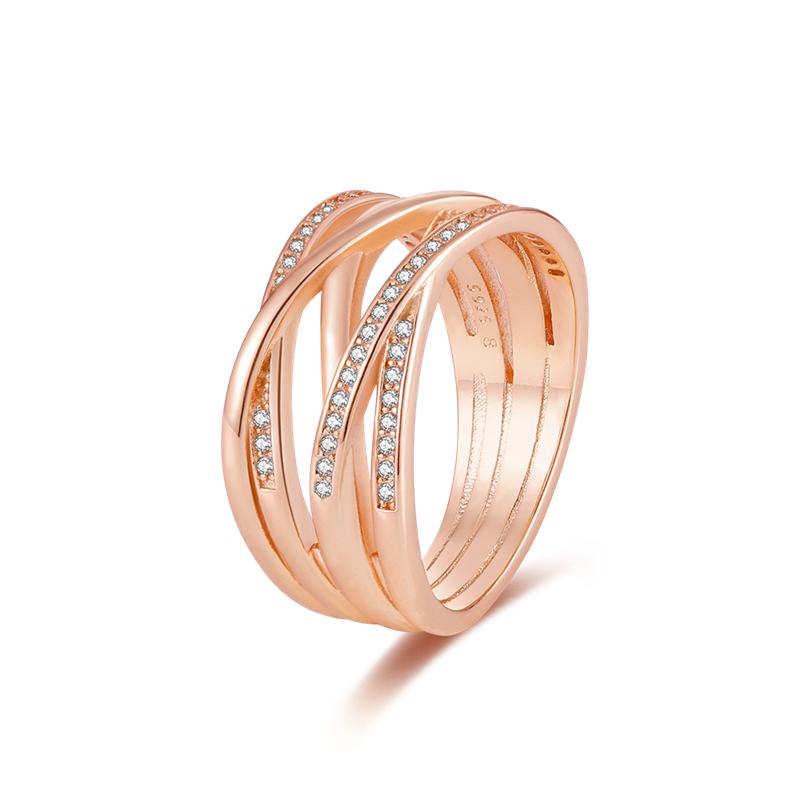 Hot Sale 925 Sterling Silver Stackable Infinite Heart Daisy Flower Ring For Women Original 925 Silver Rings Brand Jewelry Gift