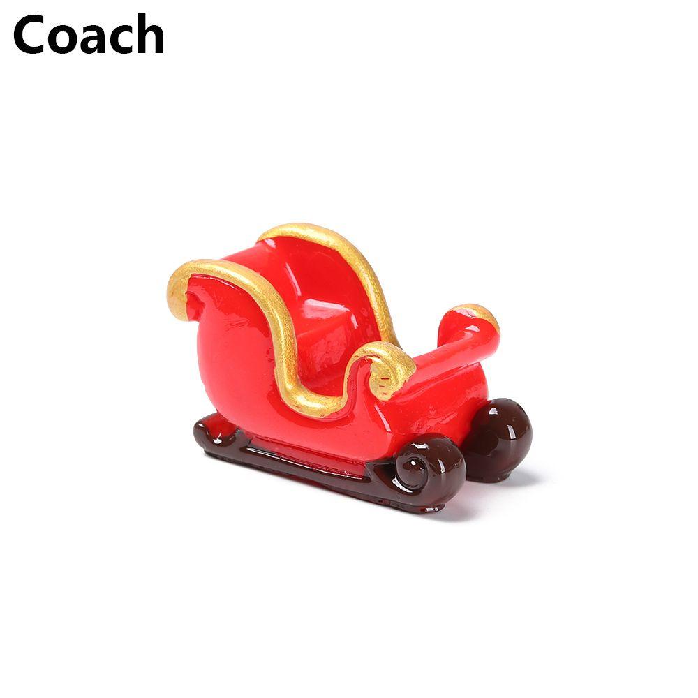 Toys Bonsai Decor Fairy Garden Deer Santa Claus Miniature Snowman Christmas Figurines Xmas Tree