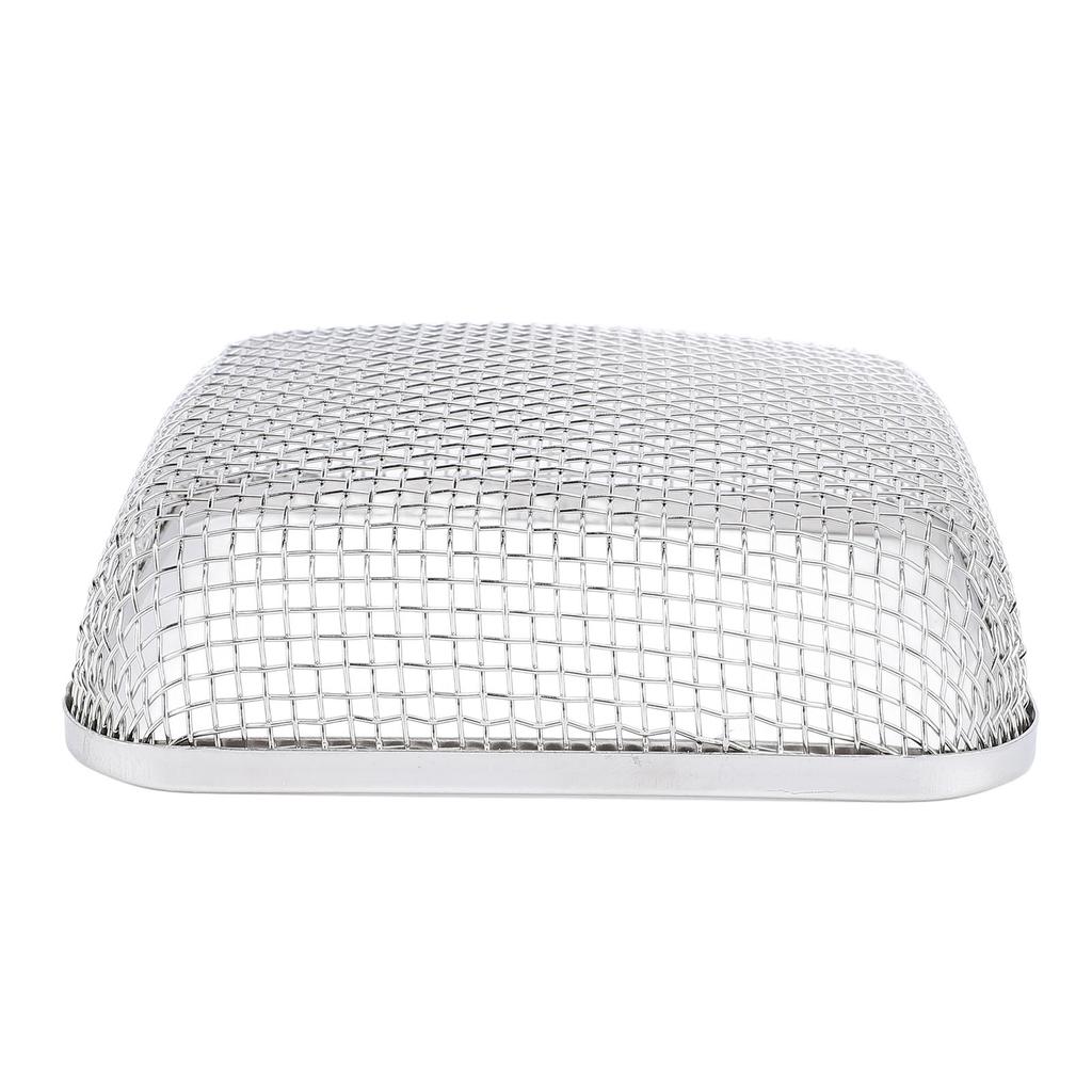 RV Furnace Vent Screen 4.5 X 4.5 X 1.3in with Installation Tool Stainless Steel Mesh Vent Cover for