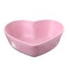 Heart Shaped Seasoning Dish Multipurpose Safe PP Sauce Dish for Kitchen Salt Ketchup Sugar Vinegar