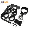 Adult Pornographic Slavery Limitation BDSM Game Set Cuff Bundle Set