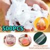 100/200/500Pcs Disposable Food Cover Grade Fruit Vegetable Storage Bag Plastic Wrap Elastic Food Lids for Kitchen Fresh Keep Bag