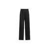 Adidas Originals X Ivy Park Collaboration FW23 Solid Color Three Stripes Side Button Knit Sports Pants Unisex Pants Black IK9633