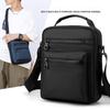Men Single Shoulder Bag Waterproof Large Capacity Zipper Pockets Portable Handle Adjustable Straps Male Women Casual Crossbody Messenger Bag