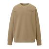 ONITSUKA TIGER Logo Animal Pattern Embroidered Casual Crew Neck Pullover Sweatshirt Unisex Sweatshirt Dark-Khaki 2183B182-250