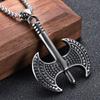 Men's Pendant Creative New European and American Axe Pendant Necklace