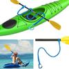 4 Colors Kayak Paddle Leash with Safety Hook Paddle Anti Lost Ropes Fishing Rods  for Kayak Paddles