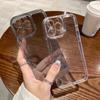 Luxury Clear Soft Silicone Phone Case For iPhone 14 12 11 13 Pro Max Plus 14Pro 14Plus 14promax Shockproof Lens Camera Protection TPU Back Cover Shell
