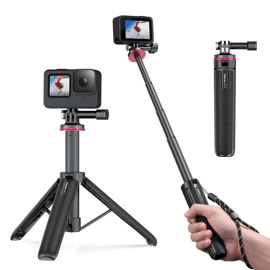 Ulanzi GoPro Tabletop 51cm 4 Levels of Can Be Vlog Selfie Action Selfie Easy To Ideal for For 10 with DJI with Insta360 MT-72 Tripod, Tripod, Tripod,
