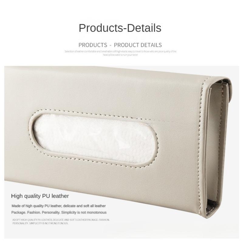 Автомобильная коробка для салфеток, солнцезащитный козырек, стул, задний люк на крыше, автомобильная коробка для салфеток, сумка, подвесная креативная кожаная сумка для дизайна интерьера автомобиля