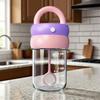 Portable Automatic Electric Mixing Cup Clear High Speed Stirring Cup Protein Shake Bottle Workout