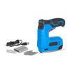 1 Set Electric Nailer 1500mAh High Precision Heat Dissipation Hole Rechargeable Non-slip Handle Straight Nail Stapler Carpentry Tool