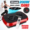 220V/110V 150KG/330lb Exercise Fitness Slim Vibration Machine Body Trainer Plate Platformody Shaper Exercise Fitness Trainer