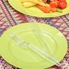 Heavy Duty Plastic Silverware Clear Utensils Disposable Cutlery Set Pack of 9030 Forks 30 Spoons 30 Knives