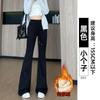White Gray Sports Micro-pull Pants Women's New Autumn Small Drape Casual Flared Pants Straight-leg Guard Pants