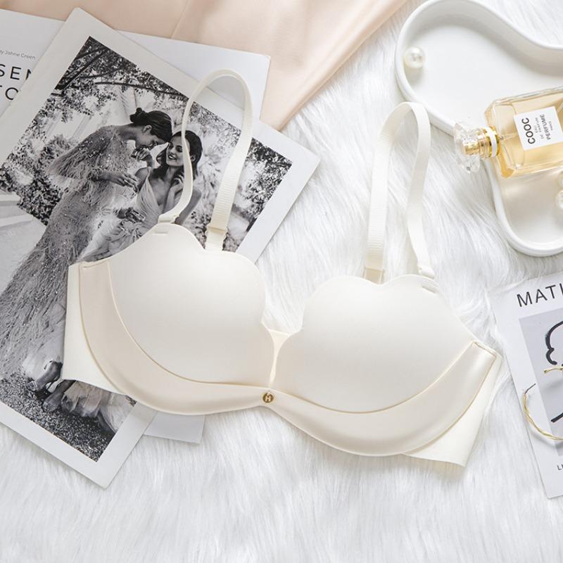 Новое сексуальное нижнее белье без маркировки, толстая секция без бюстгальтера со стальным кольцом