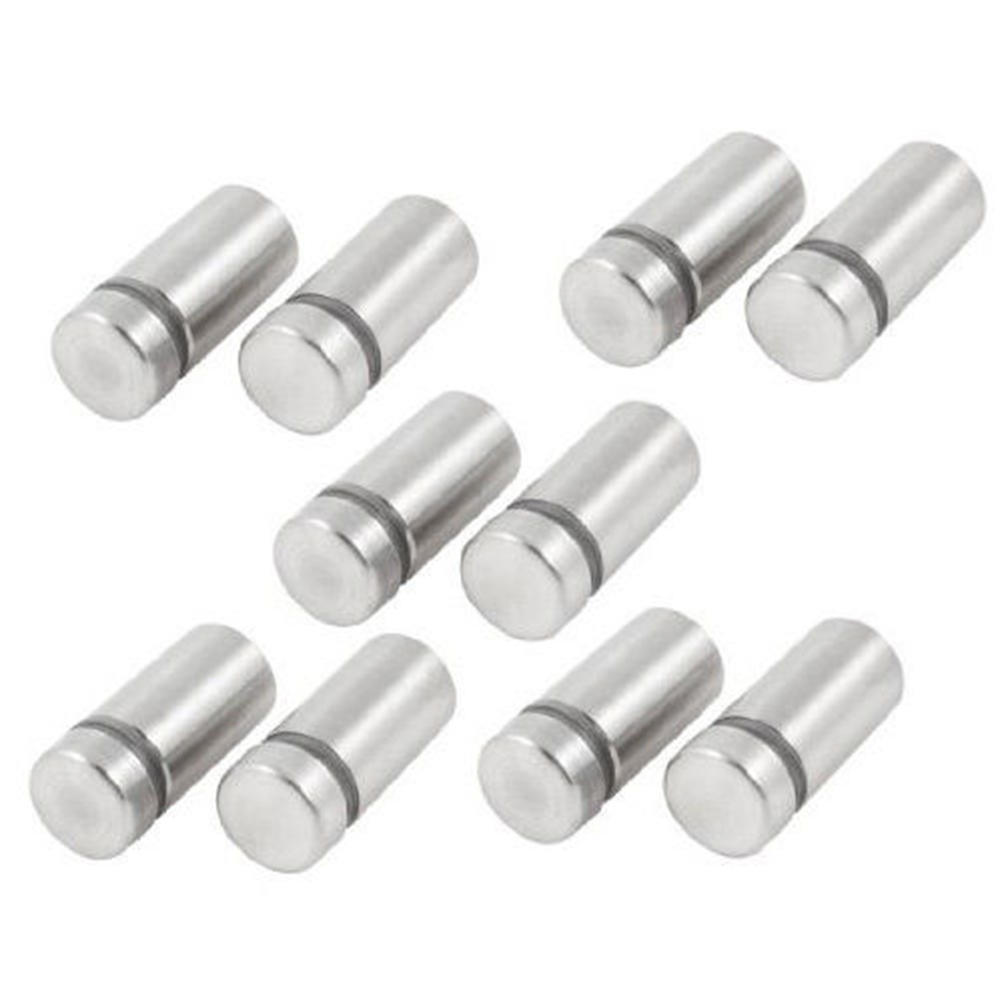 10 X Stainless Stand Off Bolts Mount Standoffs Sign Advertisement Fixings Gifts