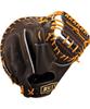 ZETT Pro Status Soft Baseball B Made In BRCB30960G Catcher's Mitt, Brown/Oak (3736), Japan,