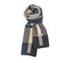 Men's Autumn/Winter Plaid Scarf: Warm Korean-Style Versatile Snood for Students and Youth