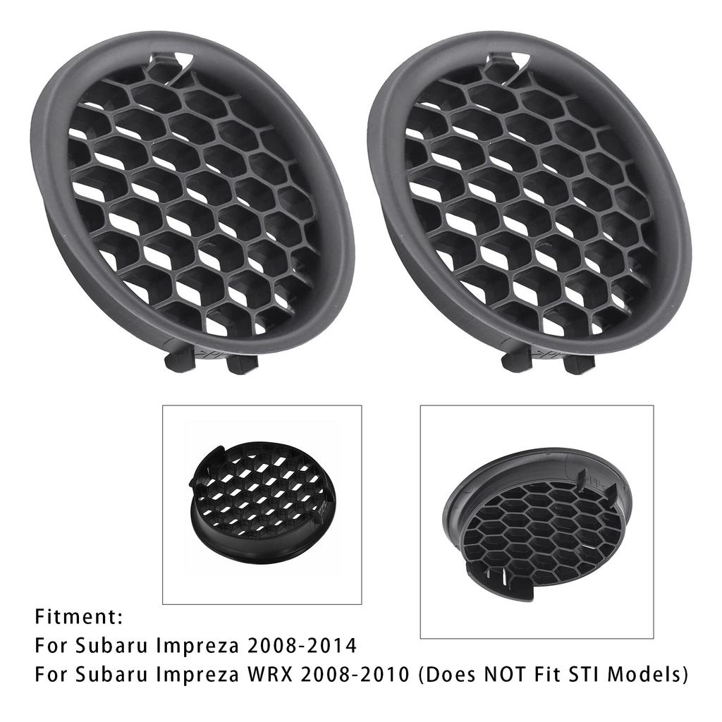 Pair Fog Light Cover Grilles For Subaru Impreza 2008-2014 57731FG200