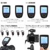 Authorized Agent Japanese Instruction GODOX Canon Transmitter Flash Trigger Commander High Speed Sync Compatible with Canon EOS SLR Camera Godox